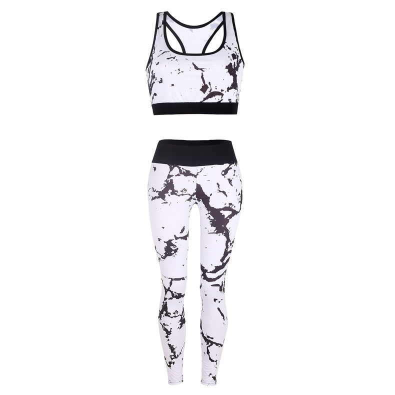 fashion slim printed sports suit  NSZH25145