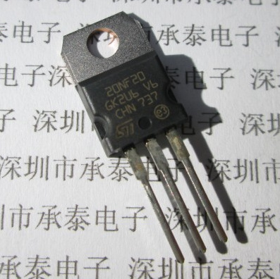 MOS场效应 STP20NF20 20NF20 P20NF20 TO-220铁头 全新进口原装