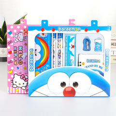 Cartoon Pencil School Supplies Gift Set Back-to-School Prize Creative Gift Box for Primary School Students Learning Tools Children's Gift