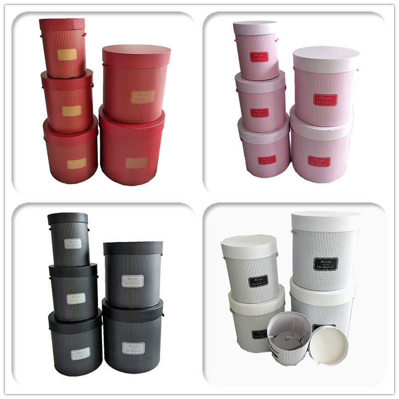 Y-086圆桶提绳五件套四色