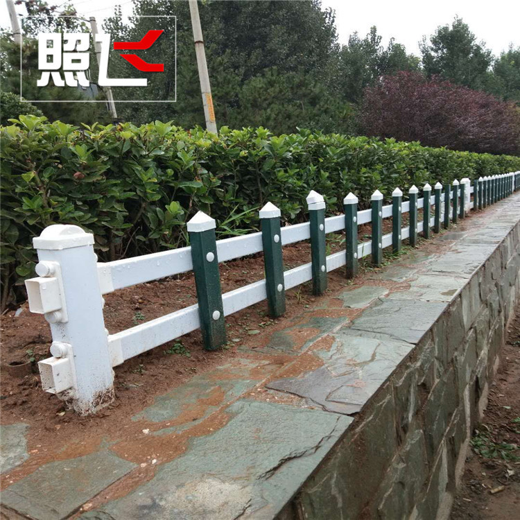 廠家pvc草坪防護pvc柵欄批發綠化帶隔離欄 小區白色園藝草坪護欄