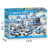 品兴 Lego, конструктор, игрушка, полиция, 3-6 лет