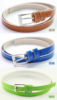 Spring multi -color lady's fine belt with candy color waistband gift belt wholesale one generation