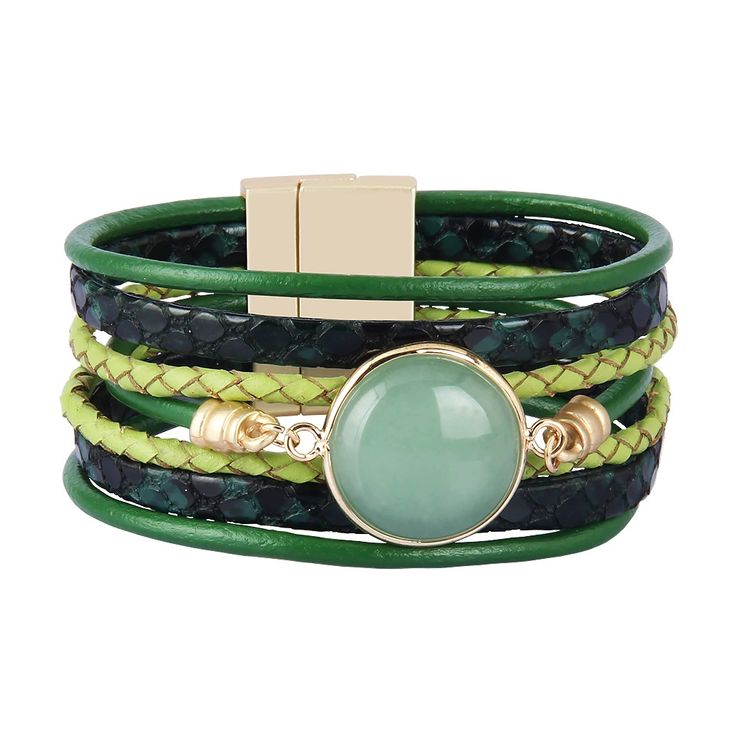 Магнитная креативная агатовая золотая bracelet