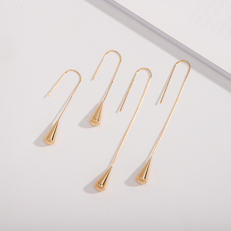 Minimalist  Fashion Creative Ear Hook Earrings Wholesale Nihaojewerly display picture 1