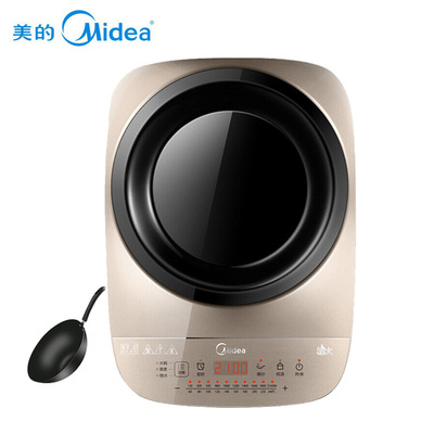 美的电磁炉家用凹面匀火迷你电池炉特价大功率火锅灶C21-IH2105U