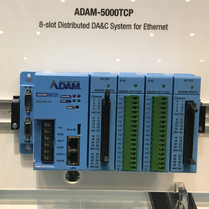 研华ADAM-5000 数据采集模块 控制模块 研华5000系列 io模-阿里巴巴