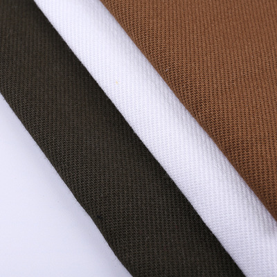 现货 16X21中厚高弹赛络纺面料  休闲男女裤时装纯棉面料厂家直销|ms