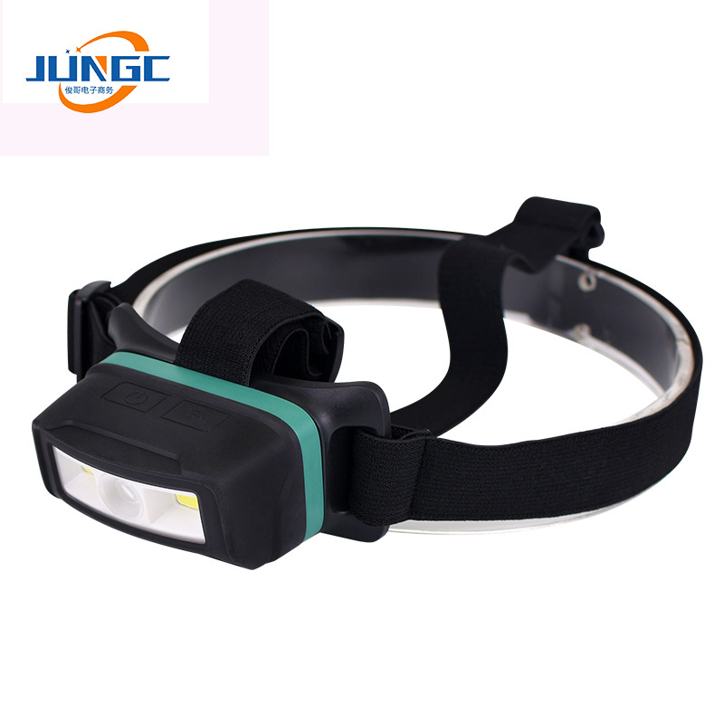 高亮多光源头戴式工作灯 感应头灯|ru