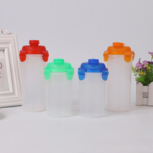 厂家供应多色透明乐扣水杯户外运动密封塑料广告杯随手杯