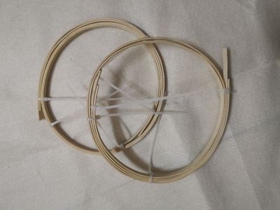 竹片  竹包邊  團扇材料