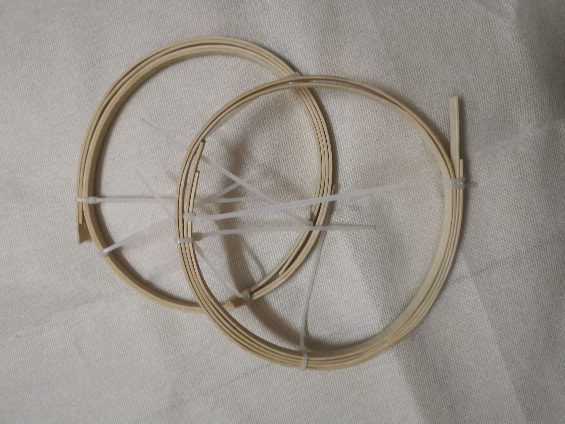 竹片  竹包邊  團扇材料