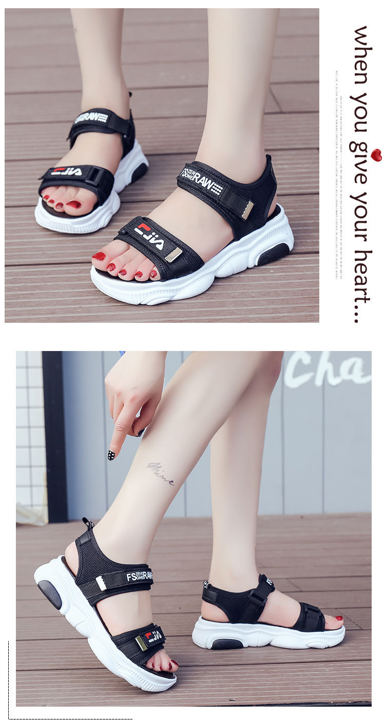 Chaussures été pour femme en Caoutchouc - Ref 3346677 Image 17