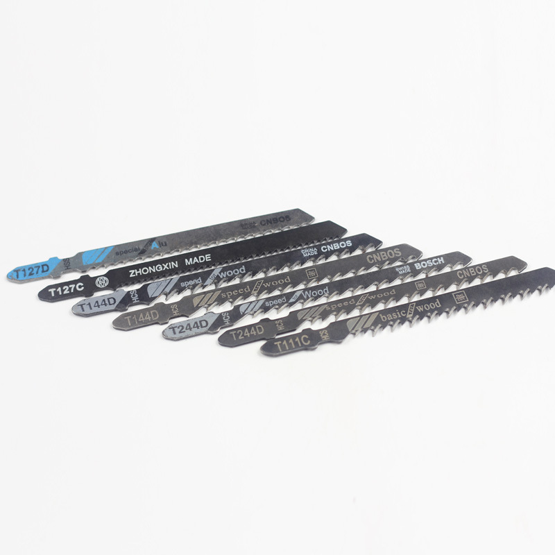 144D lengthen carpentry Jig Saw Blades Fine tooth High-speed steel Stainless steel electric saw cutting Metal T118a