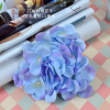 Factory wholesale wedding hydrangea head velvet flower head scenery decoration fake flowers runway flowers flowing flowers flowers head