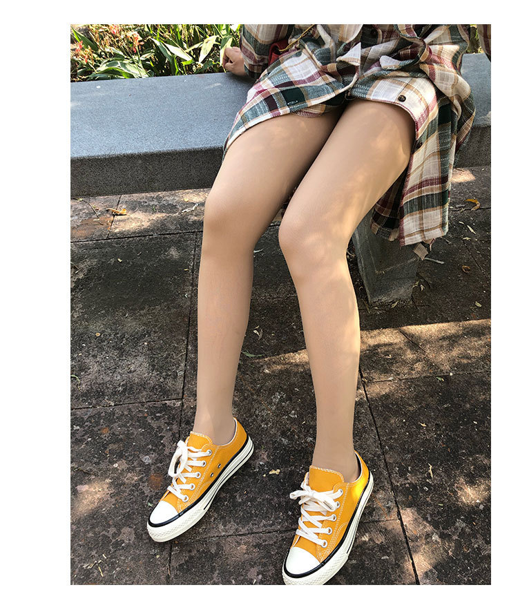 帮手描述图：秋冬光腿裸腿神器T裆肉色自然裸感加绒双层打底裤丝