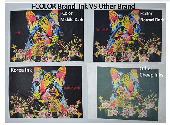 热升华墨水测试图