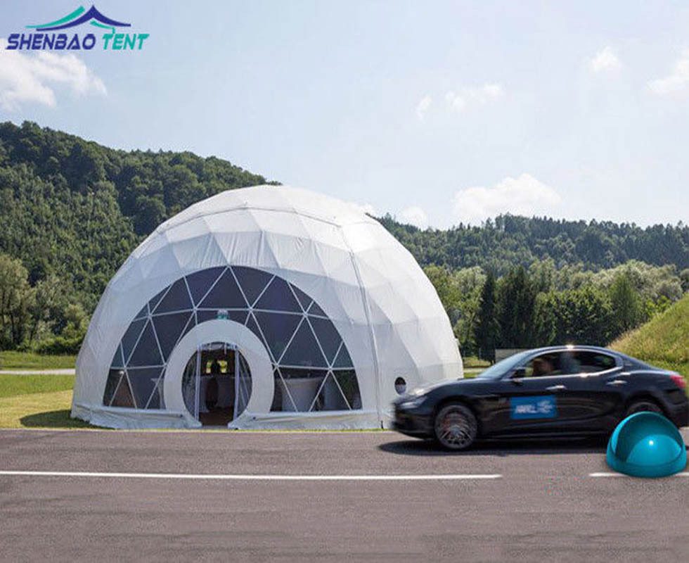 PVC  Customized Half Dome Tents For Outdoor Activities