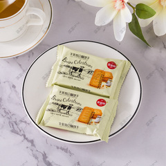 麥皇朝牛奶餅乾營養代餐餅乾懷舊零食散裝批發一件代發代加工