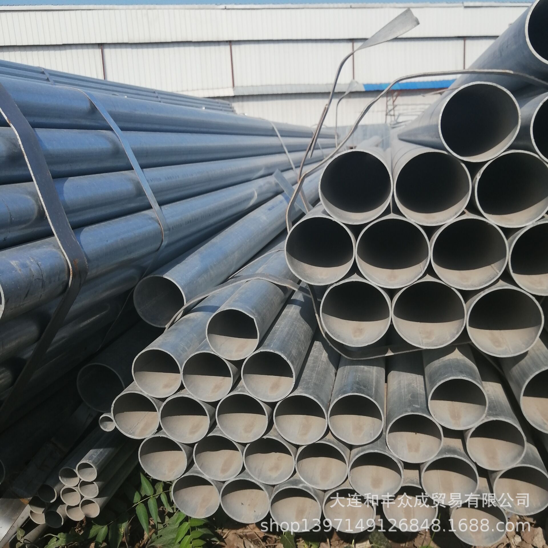 批发镀锌管 焊管 材质195-235 现货供应 送货上门 质量保证华岐