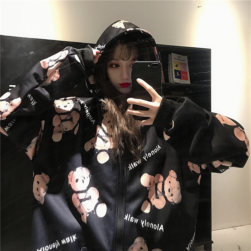 Bear Hooded Sweatshirt
