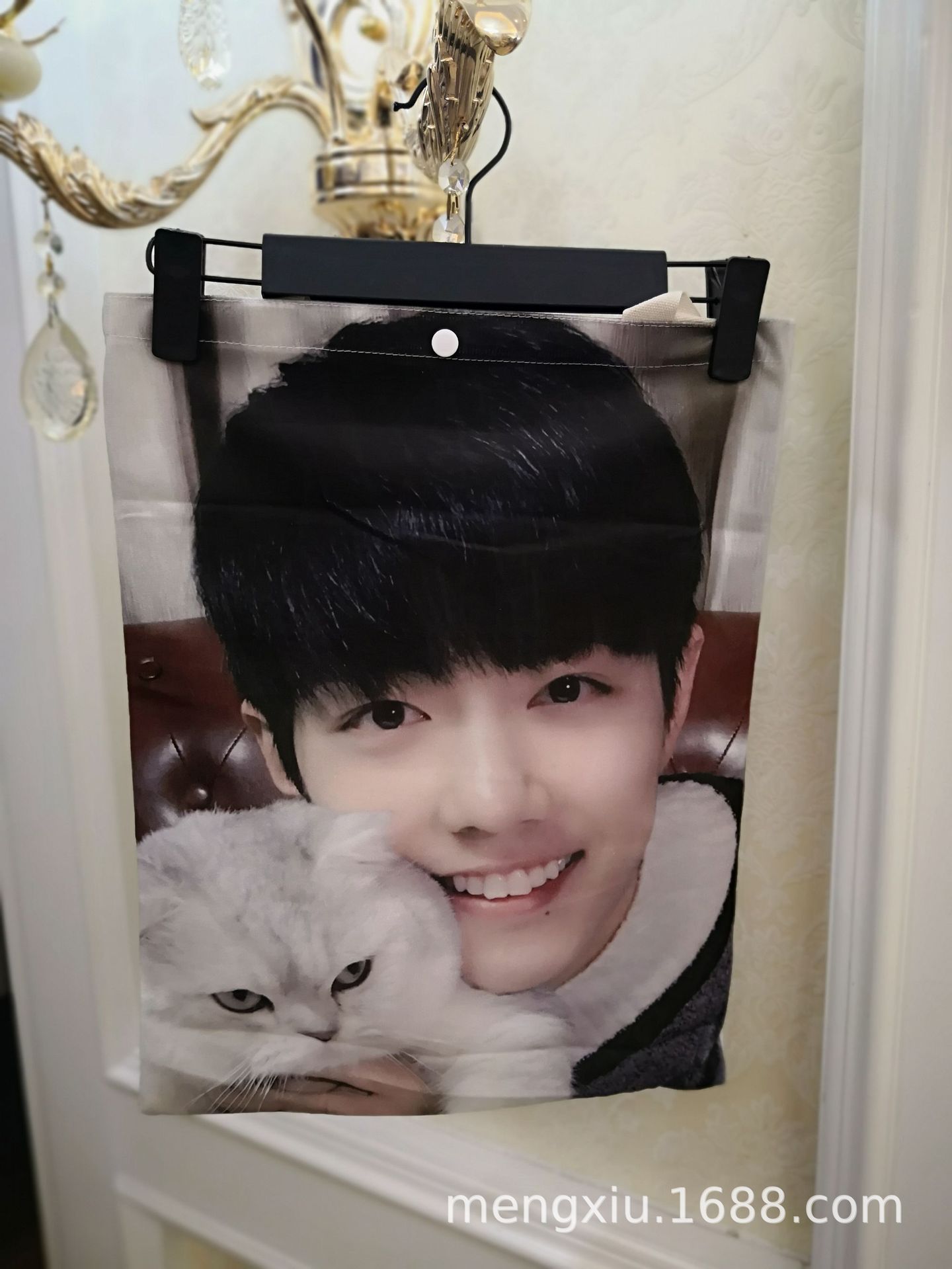 明星磨毛帆布包肖战王一博东京韩版挎包漫展手提帆布袋