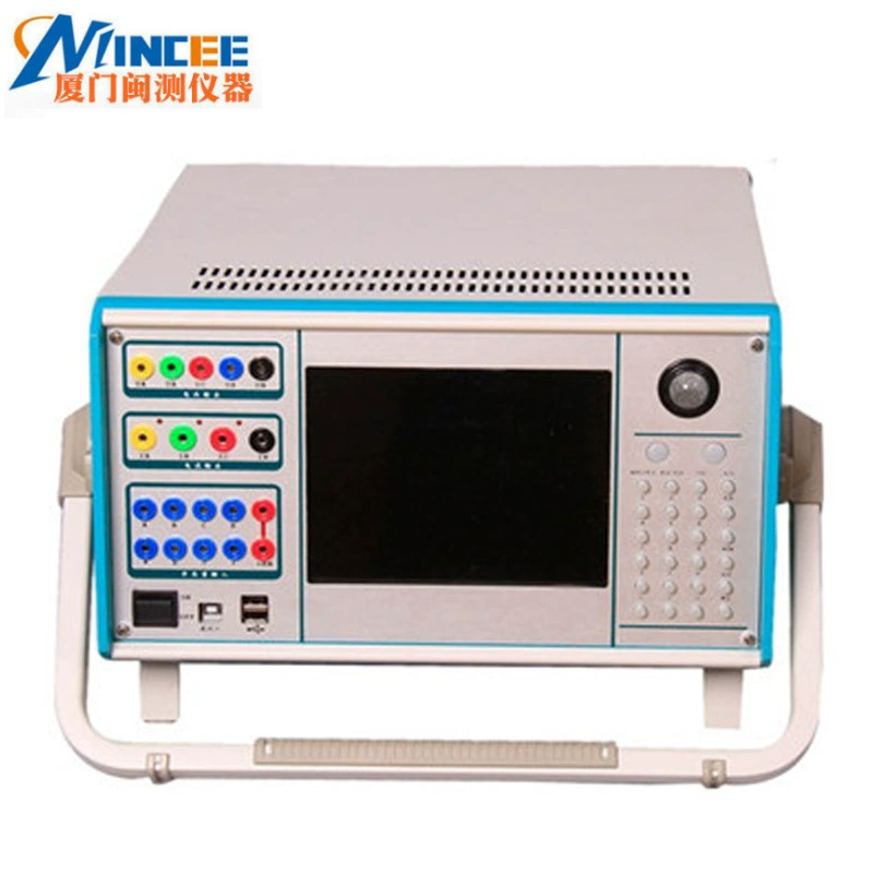 Шесть-фазы микрокомпьютера релейной защиты тест три фазы микрокомпьютера релейной защиты тестер микрокомпьютера калибратор релейной защиты