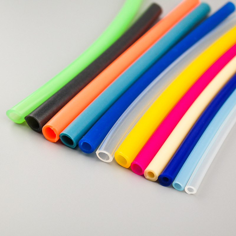 硅胶管食品级止血带制药透明铂金无毒无味耐高温挤出彩色软管批发