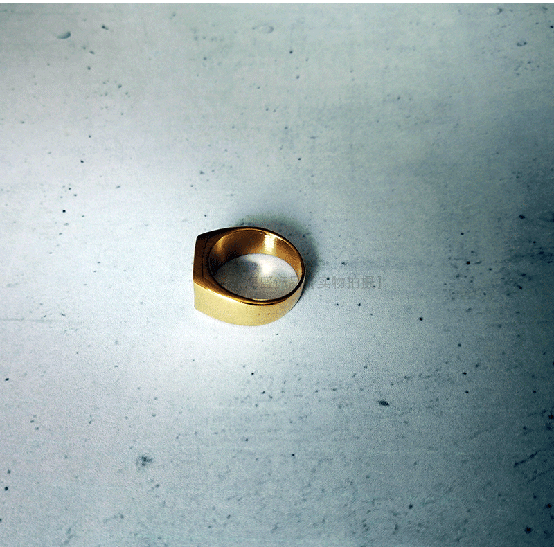 Geometric Design Ring