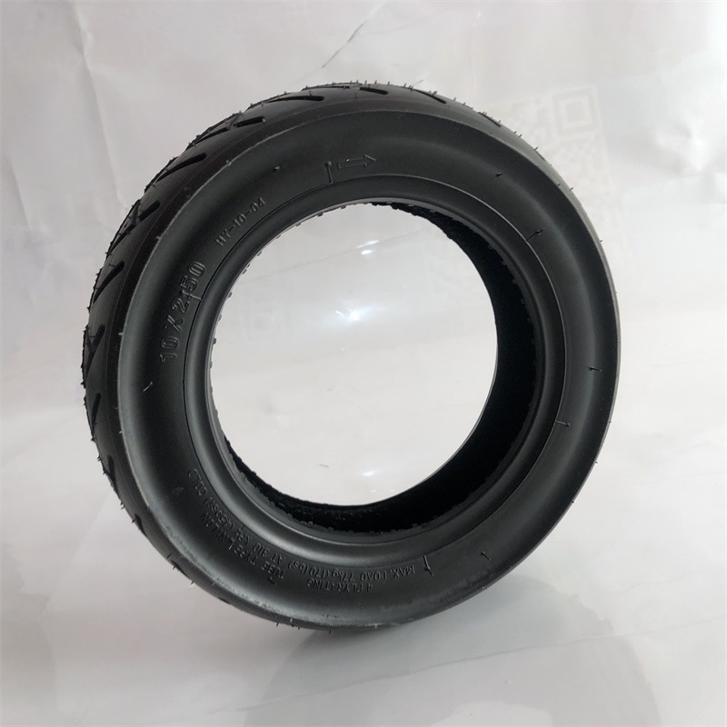 10x2.50电动车电动滑板车轮胎自行车外胎一件代发实心胎耐磨防滑