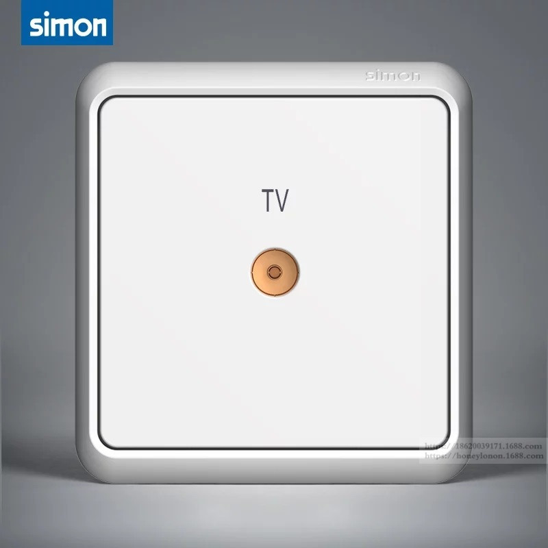 simon 西蒙 E7 一位电视插座 735111