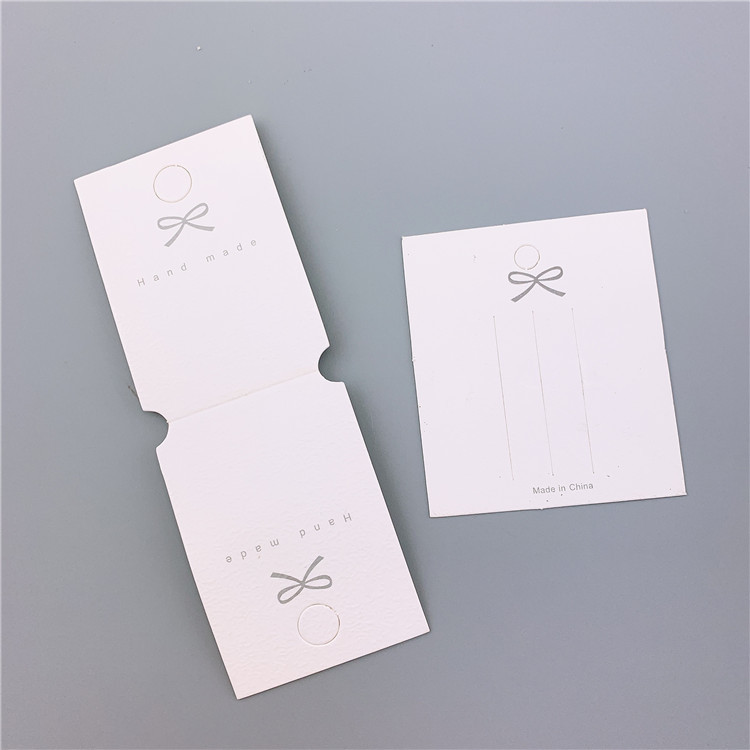 Hairpin card accessories, hair decoration card paper, hair accessories, hairpin card, bow head accessory, wholesale