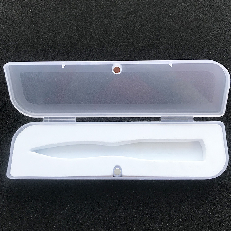 厂家批发 磁铁笔盒 长方形塑料盒  礼品笔外包装盒 数码礼品盒