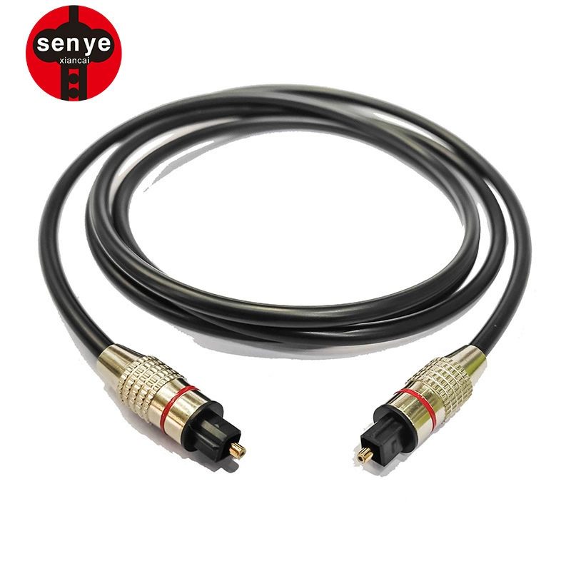 10 м цифровой оптоволоконный аудиокабель OD6.0 оптоволоконная проводка SPDIF световой конвертер линия квадратный разъем