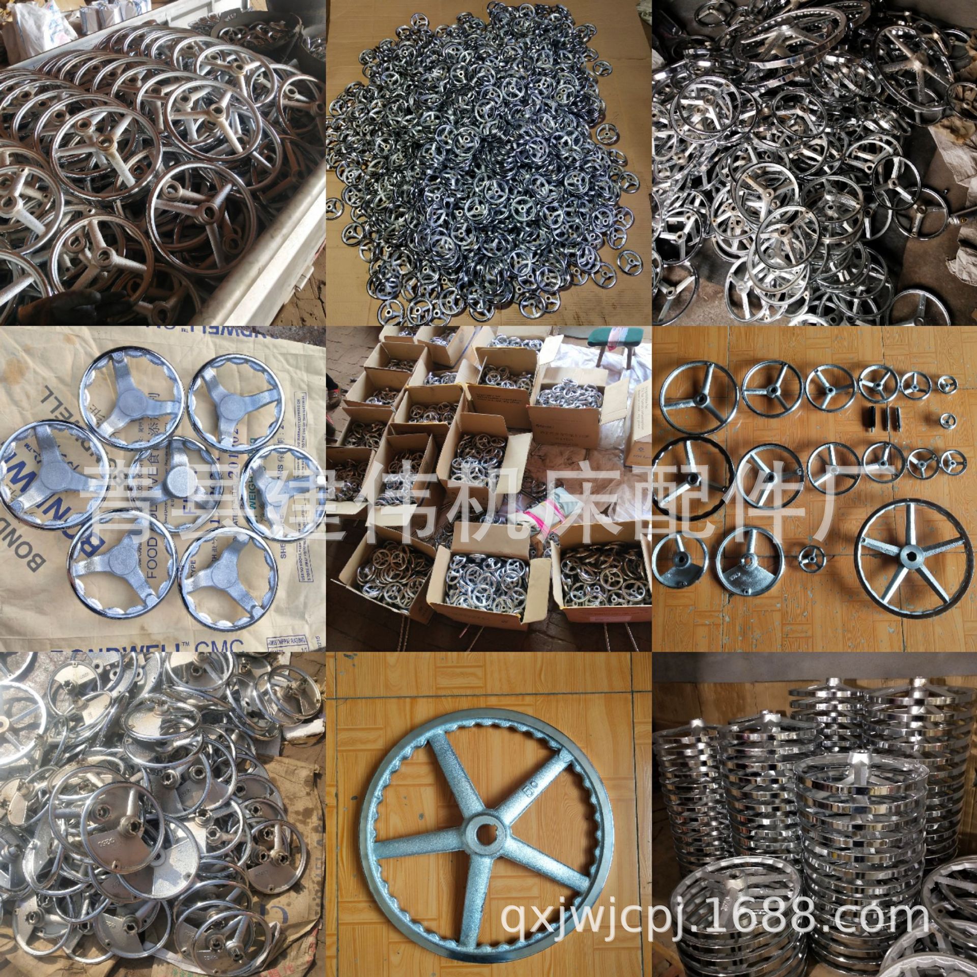 圆形手轮 铸铁手轮 手轮手柄 电镀手轮 手轮铸铁