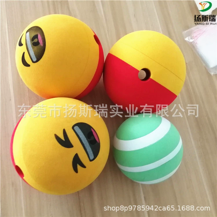 Массажный мяч для тренажерного зала EVA Высокая Твердость 65 градусов Спортивные товары EVA перфорированный мяч из пенопласта позвоночный наполняющий мяч