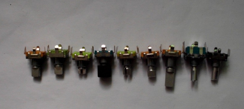 汽车音响维修 汽车调音量 EC11 多种 2元 看图