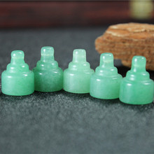 天然a货 东陵玉小印章 手工DIY配饰流苏挂饰玉石吊坠挂件半成品