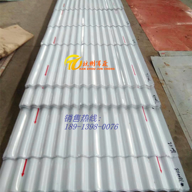 供应江苏地区 奔驰4S店 白银灰铝镁锰波纹板