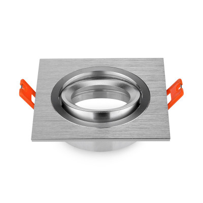 led灯杯支架射灯天花灯MR16GU5.3GU10方形可调替换卤素灯杯外壳|ru