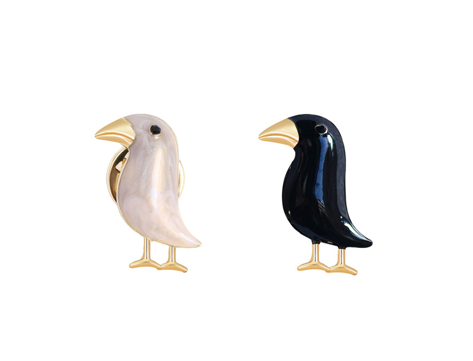 Fashion Crow Alloy Unisex Brooches display picture 1