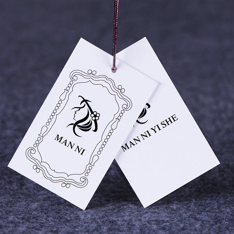 服装吊牌定做挂牌男女装吊牌定做衣服商标服装标签印刷合格证吊牌|ms