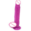 Cross -border wholesale suction cup rough male root simulation penis women manually fake penis adult couple supplies with masturbation device
