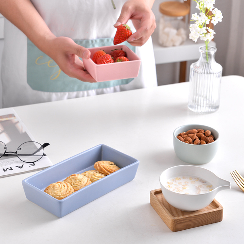 陶瓷小碟子北欧小菜碟小吃碟家用调味碟创意餐具调料碟酱料碟酱油|ru