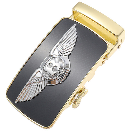 Automatic buckle new casual letter buckle pants belt buckle LY25-0272