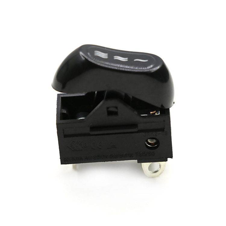 船型开关三档带灯两脚三脚四脚椭圆圆形船型翘板开关KCD1KCD3KCD4