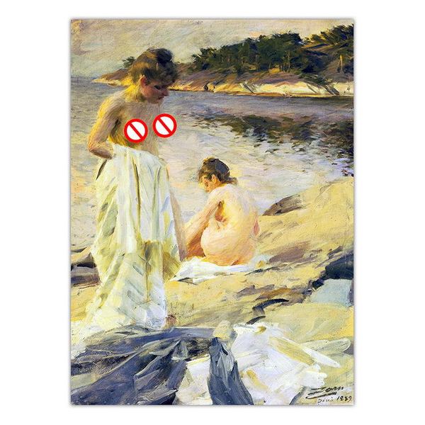 Swedish artist decorative painting core classical Andessone European…