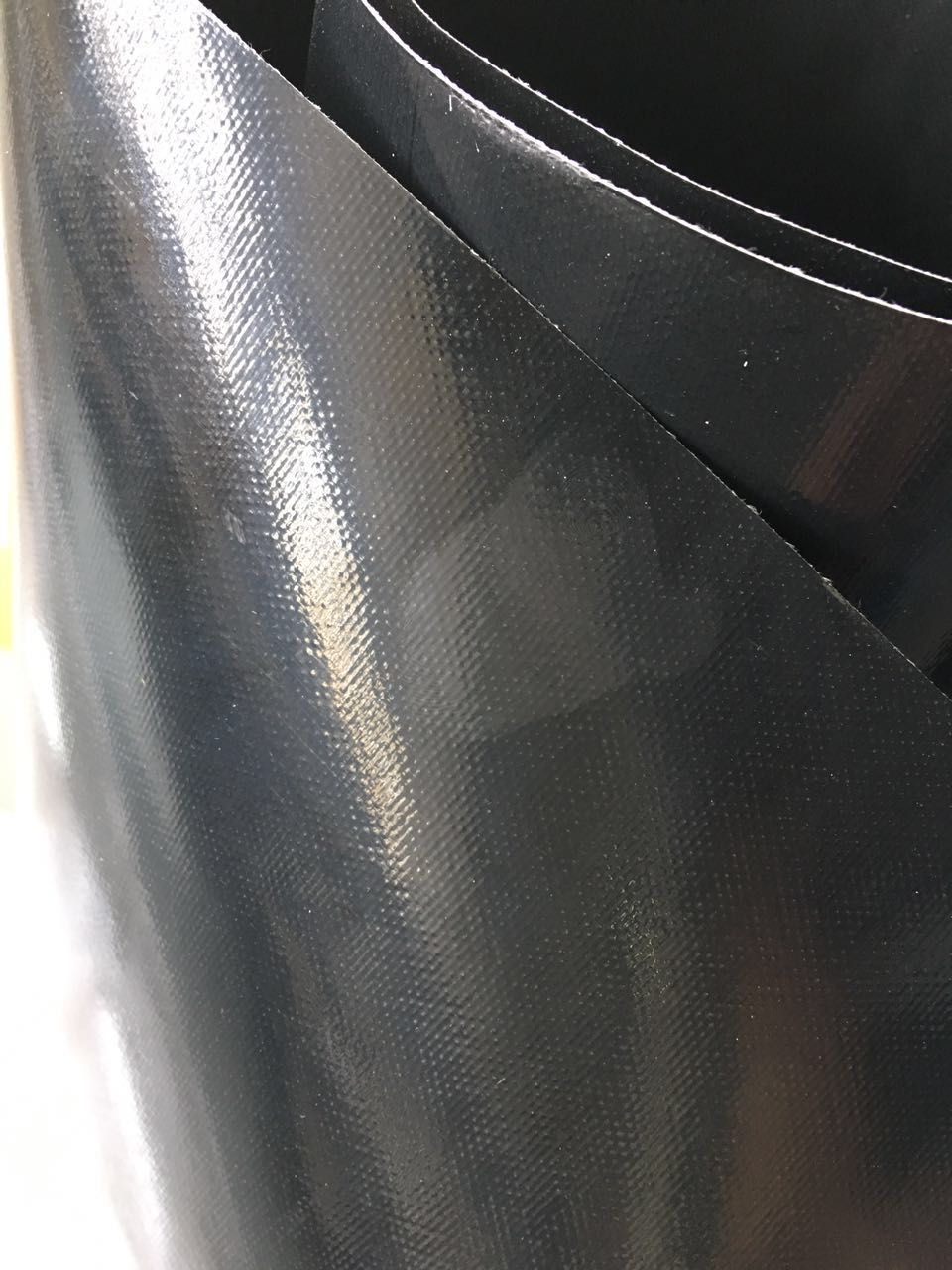 紫外线遮光布挡光布UV遮光布耐高温布耐磨避光黑色特氟龙布