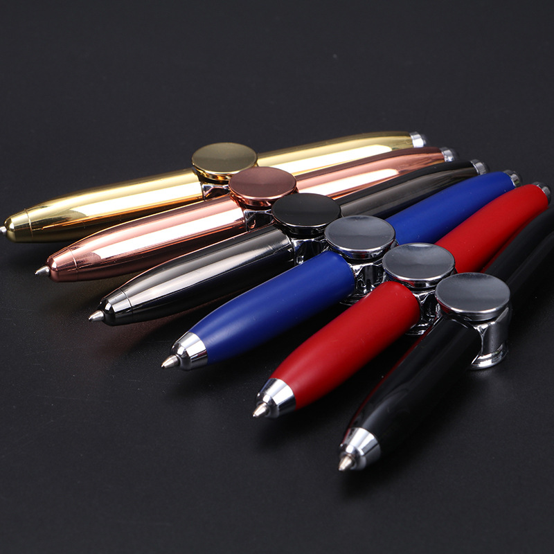 multifunctional-decompression-finger-rotate-luminous-gyro-pens-toy-fidgets-spinner-led-light-ballpoint-pen-metal-gyro-pen-gift
