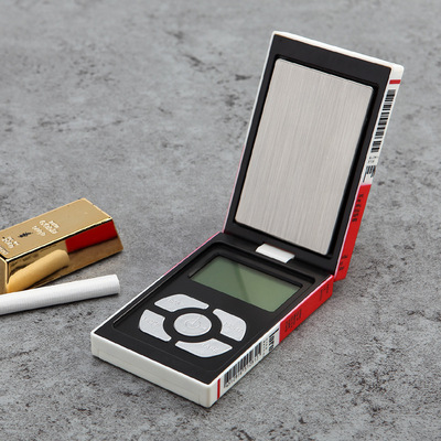 高精度珠宝秤万宝路烟盒秤电子称0.01小型口袋秤迷你电子秤克重称|ru
